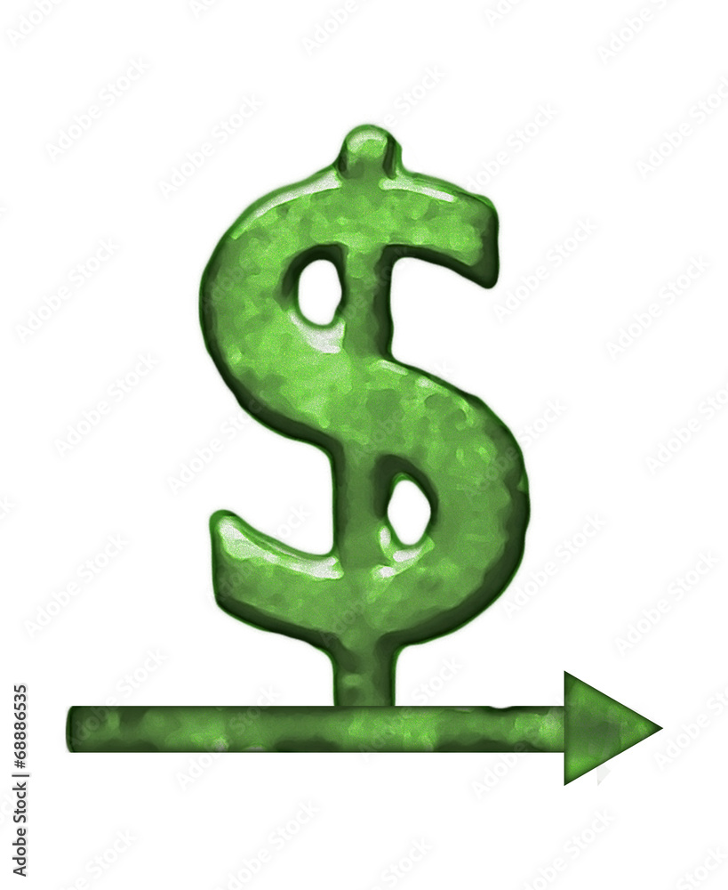 Grunge Style Finance Concept Illustration Grunge Style Finance Concept Illustration