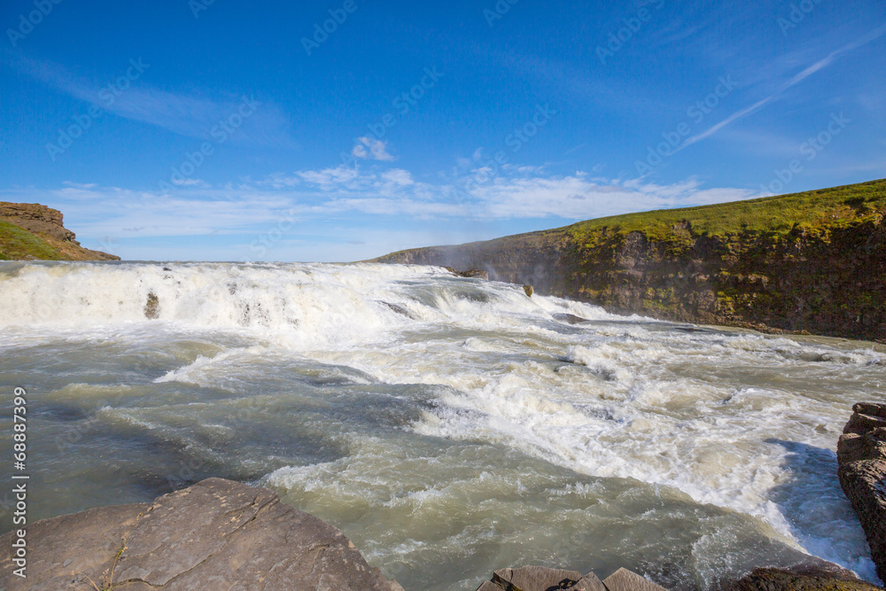 Obraz premium Gullfoss waterfall
