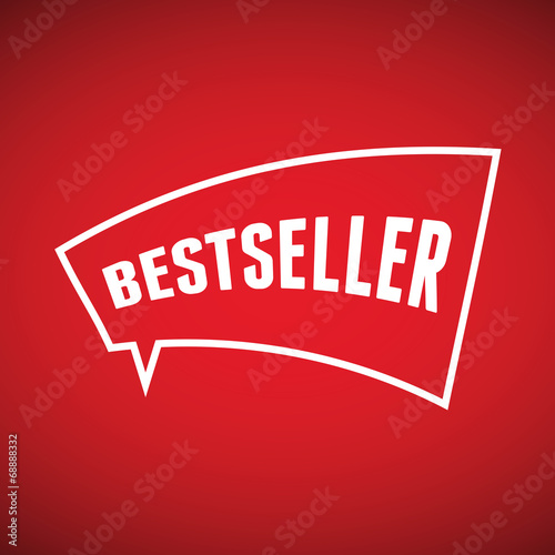 Bestseller speech bubble