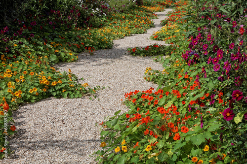 Foto Allée centrale du jardin de Claude Monet (Giverny)