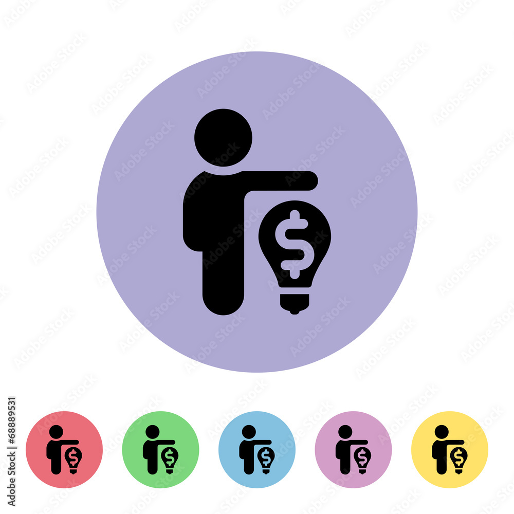 Flat App Buttons Flat App Buttons