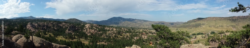Colorado Foothills Landscape