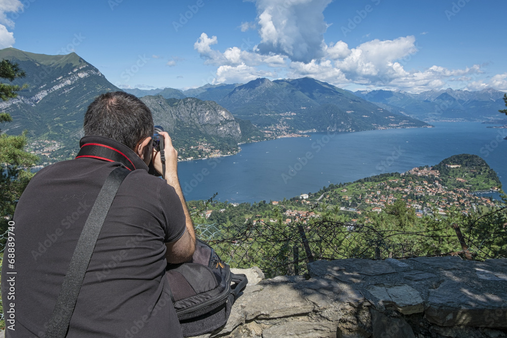 Naklejka premium Lago di Como