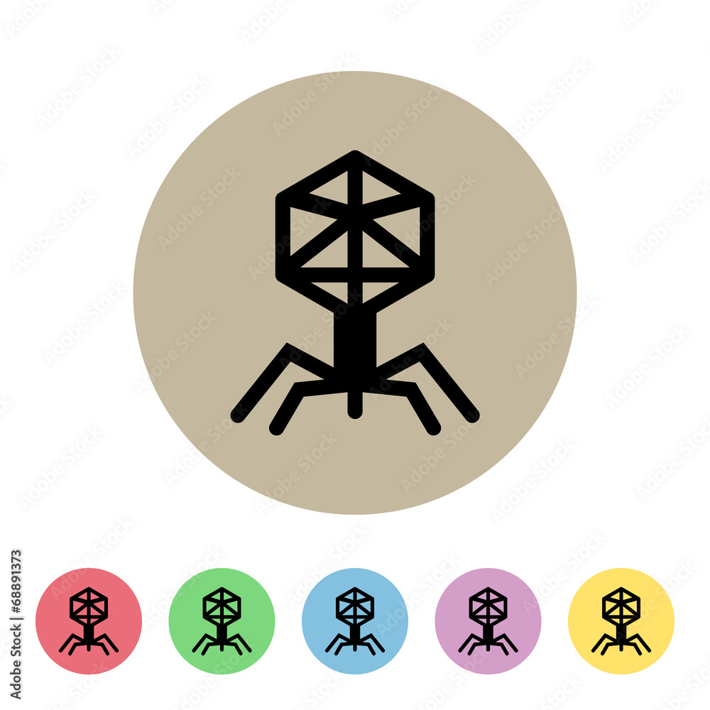 Flat App Buttons Flat App Buttons