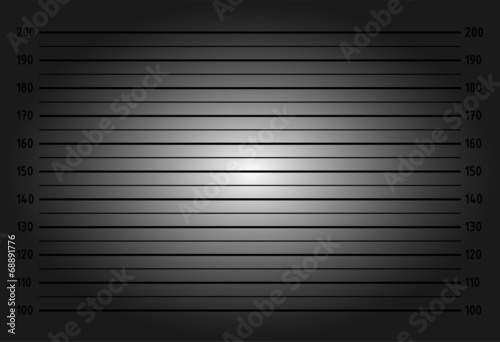Police lineup or mugshot background - dark version