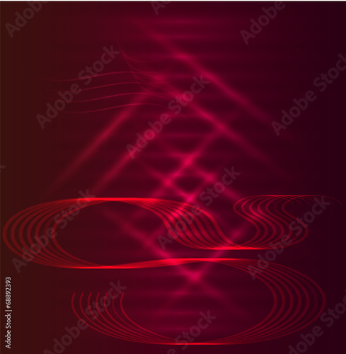 Brown Background Abstract Design