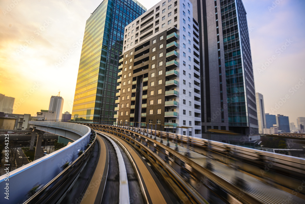 Tokyo from the Monorail