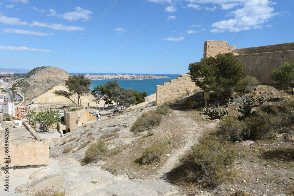 Santa Barbara fortress in Alicante