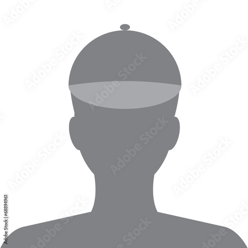 Kid Avatar internet social profile. Vector