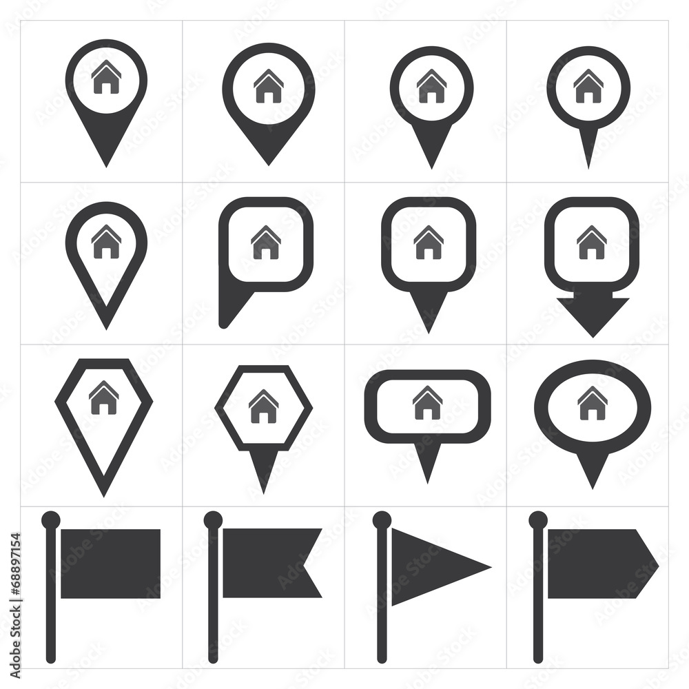 navigation pin icon navigation pin icon
