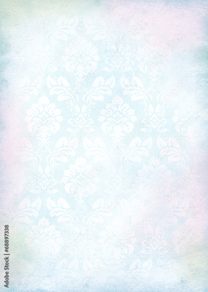 Retro background in light blue in shabby chic style Retro background in light blue in shabby chic style