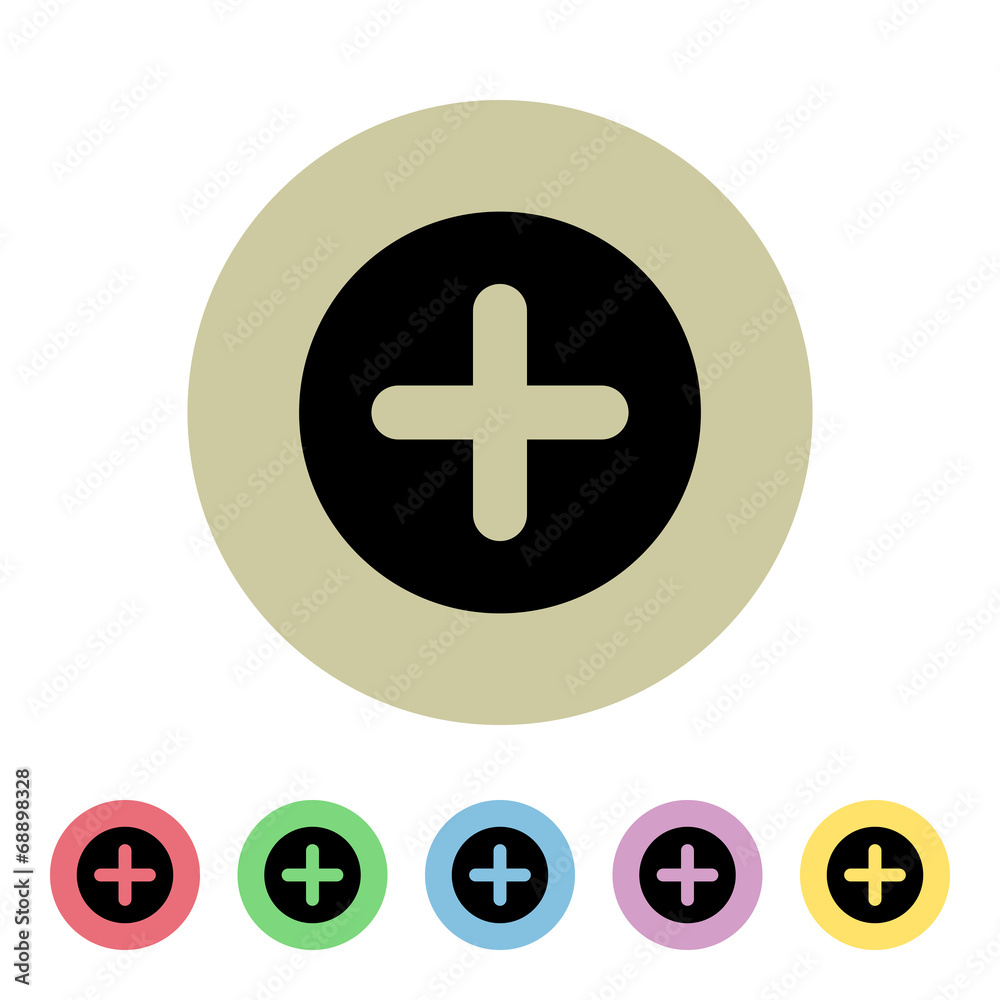 Flat App Buttons Flat App Buttons