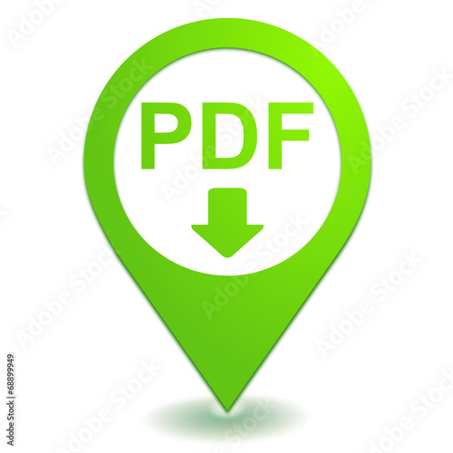 télécharger le pdf sur symbole localisation vert