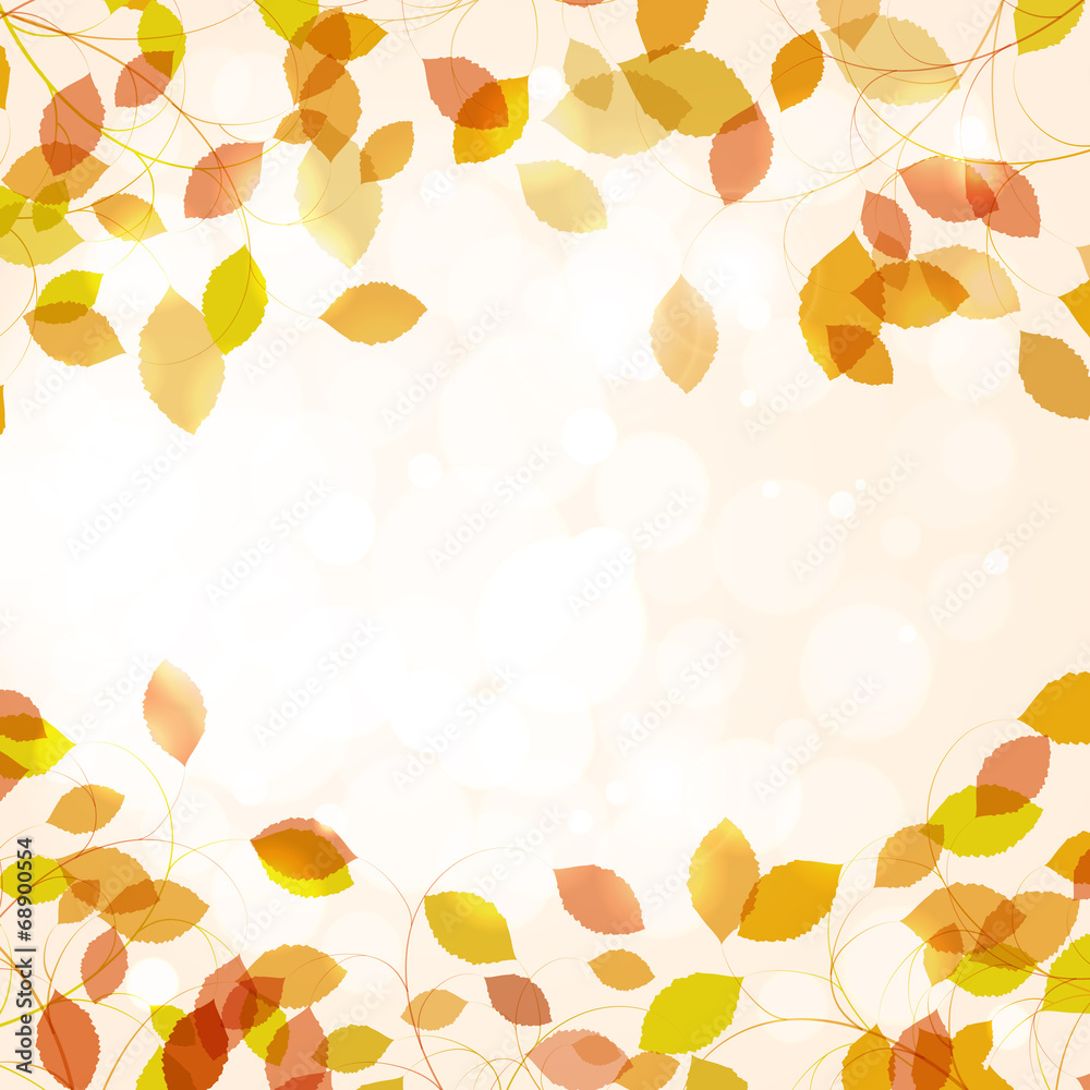 Autumn background with leaves. Back to school Autumn background with leaves. Back to school