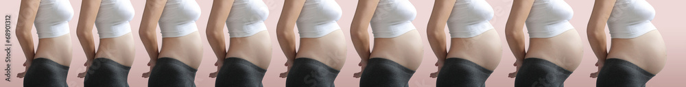Pregnant woman - obrazy, fototapety, plakaty 