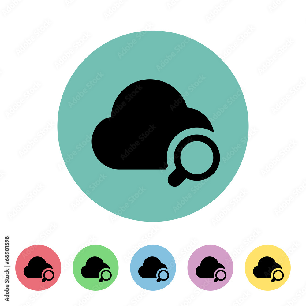 Flat App Button Flat App Button