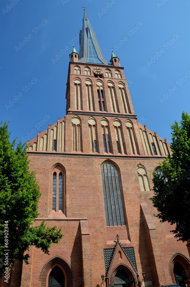 Jakobikirche in Stettin, heute Szczecin