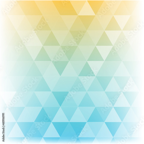 geometric polygon abstract background of sunshine pastel