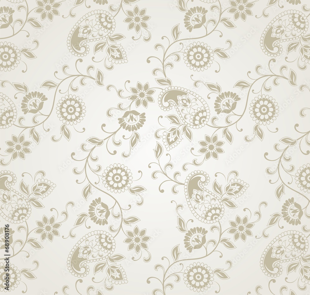 wedding card design, paisley floral pattern , India wedding card design, paisley floral pattern , India