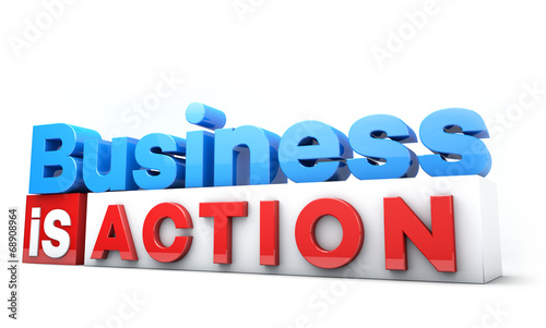 3D words Business is