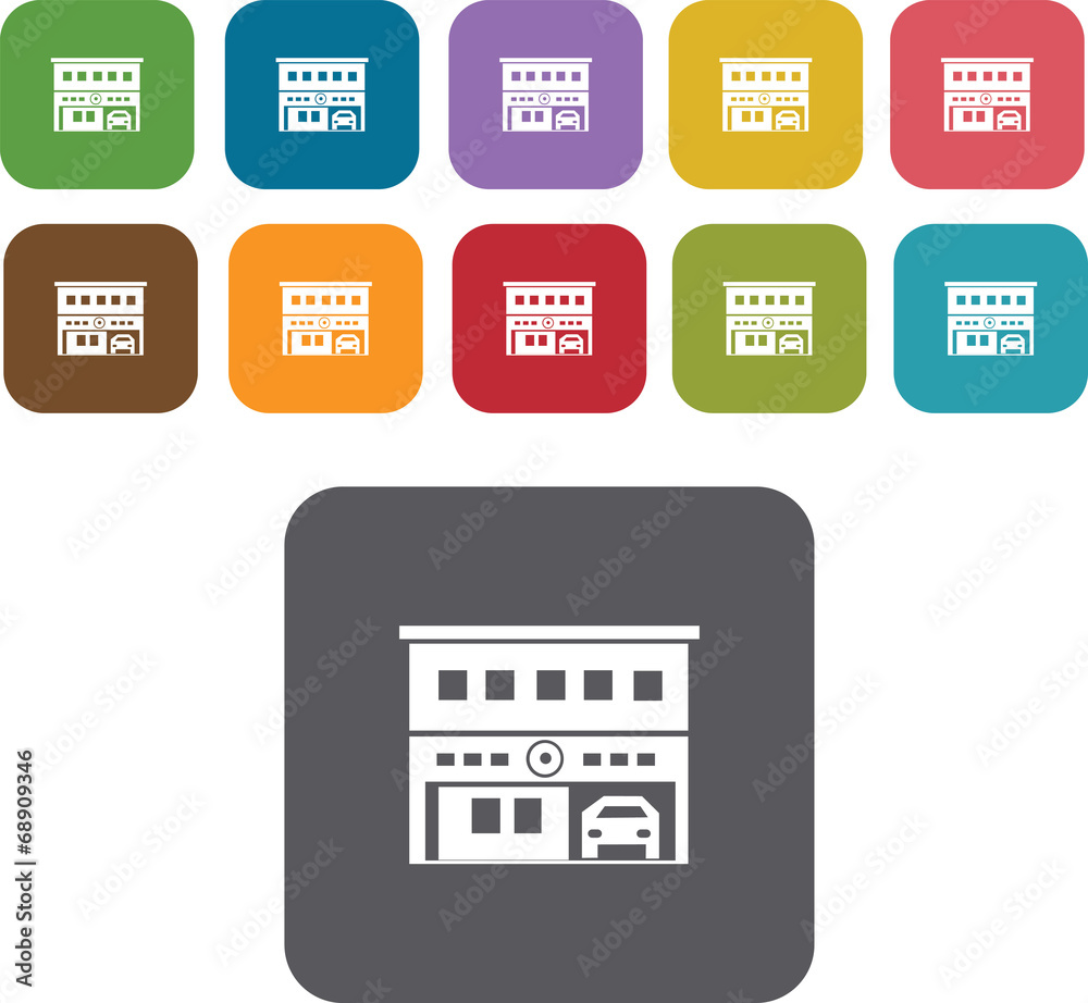 House Building Icons Set. Illustration eps10 House Building Icons Set. Illustration eps10