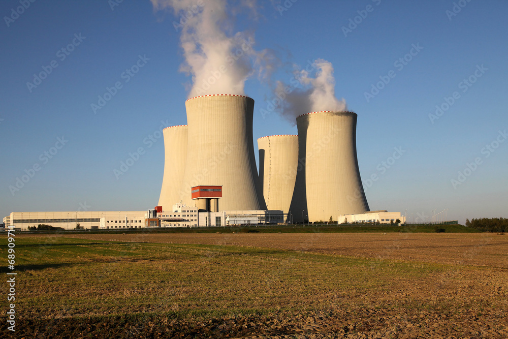 Nuclear power plant Temelin in Czech Republic Europe Nuclear power plant Temelin in Czech Republic Europe