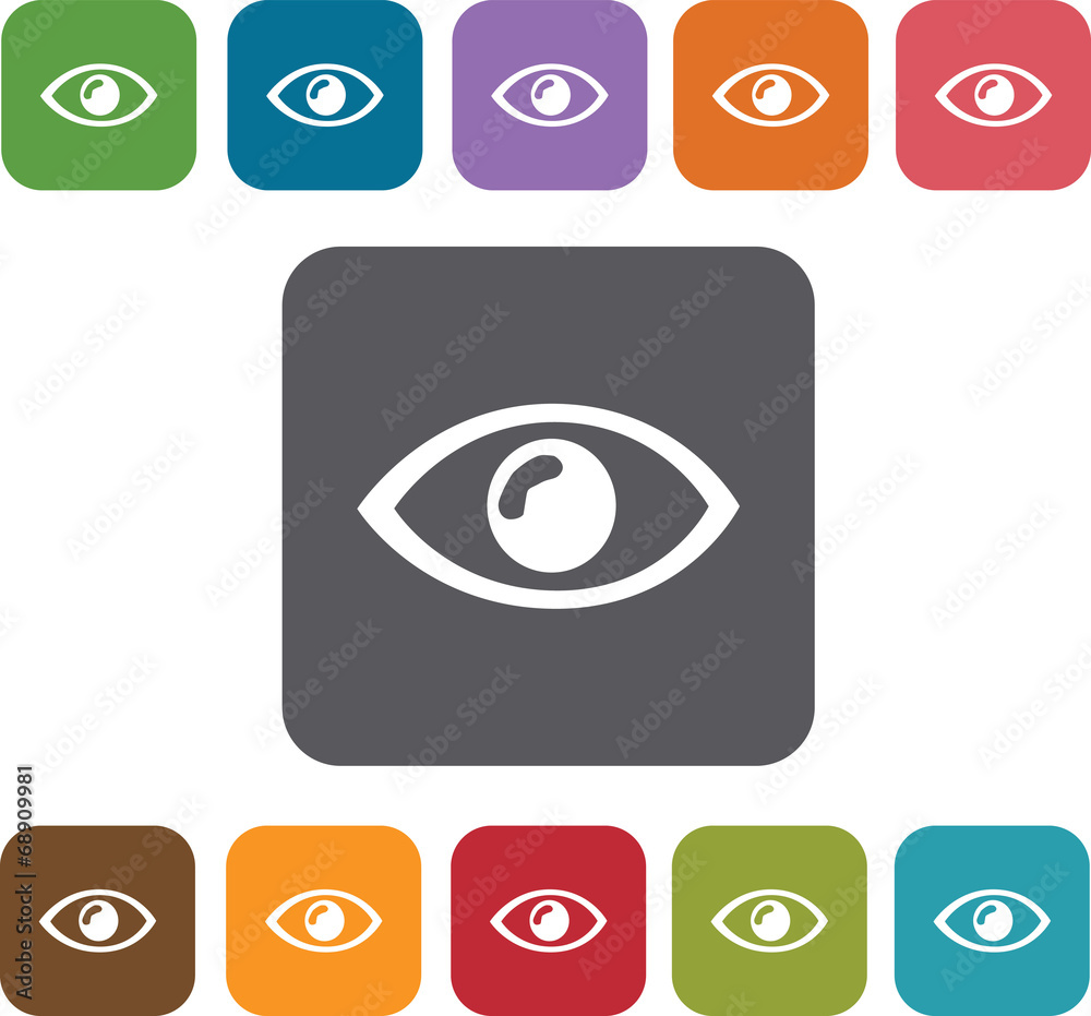 Map Icons and Location Icons set. Rectangle colorful 12 buttons. Map Icons and Location Icons set. Rectangle colorful 12 buttons.