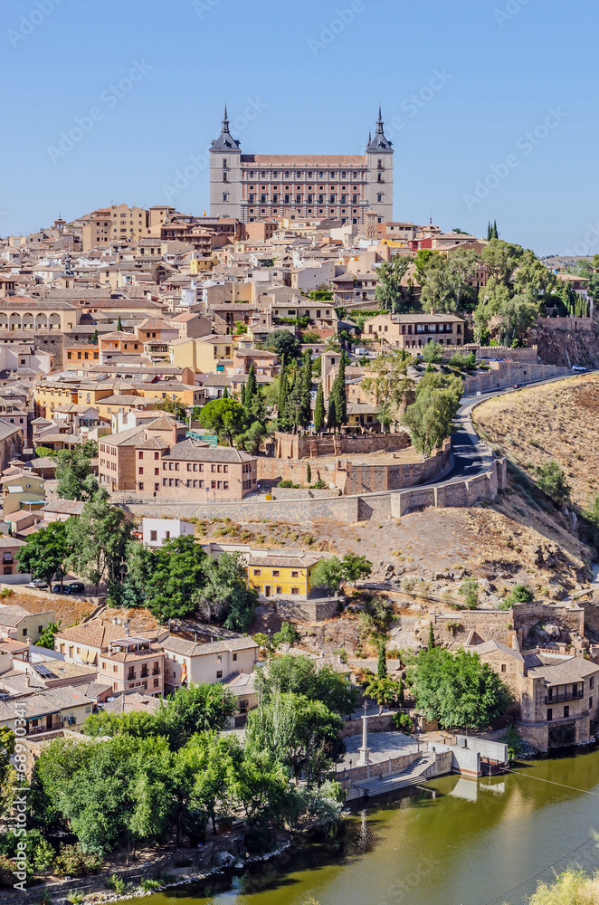 Toledo Alcazar view