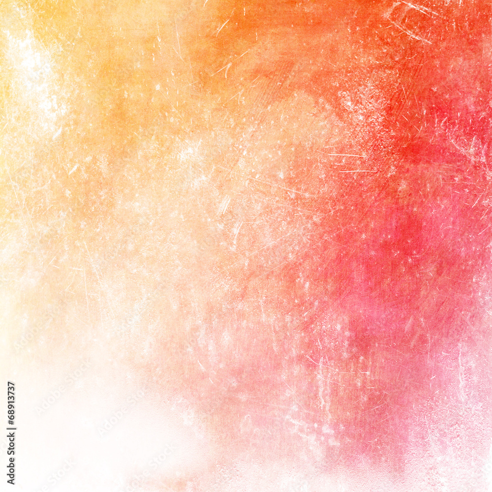 Fototapeta premium Distressed orange pastel background