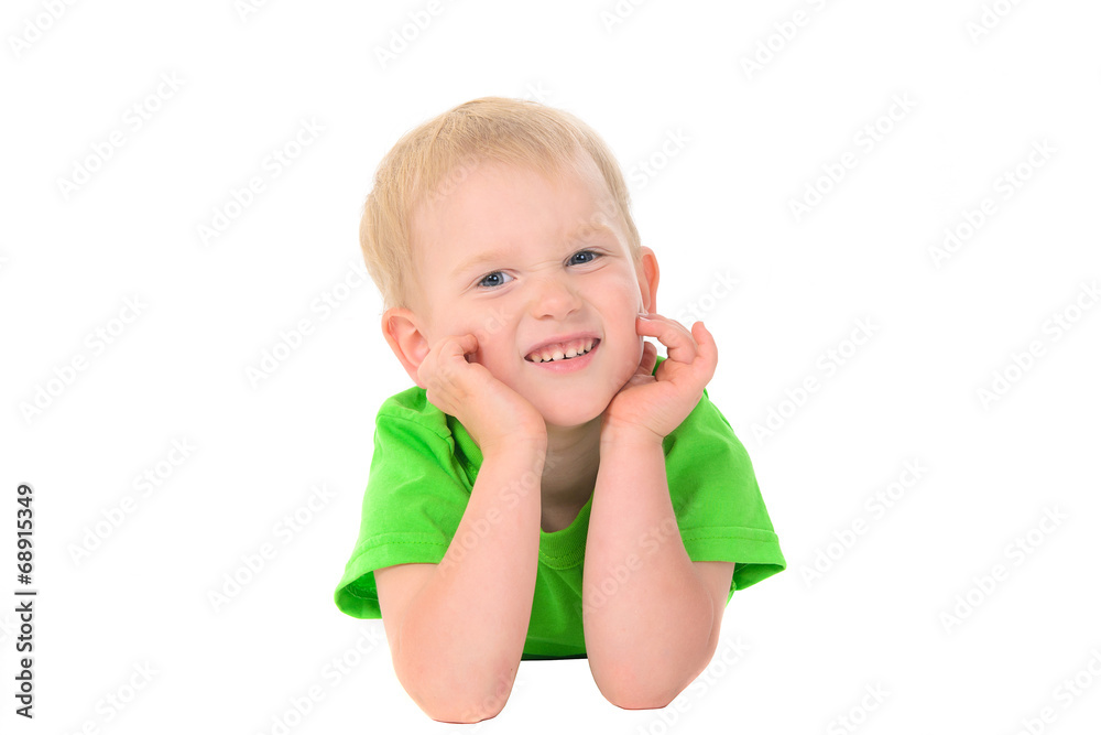 portrait of a cheerful boy portrait of a cheerful boy