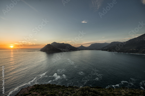 Tramondo dalla Chapman's Peak Drive