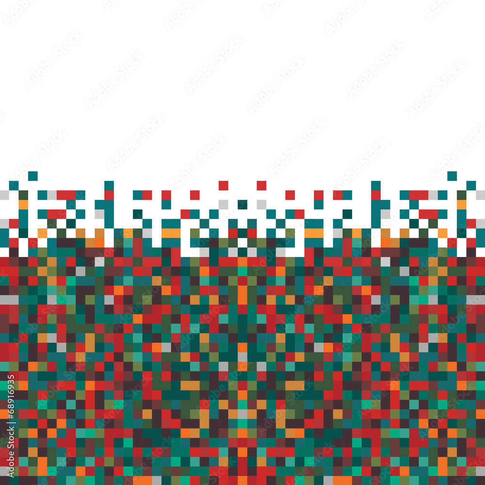 Fototapeta premium Abstract Pixel Background