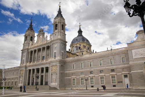 Cathedral Santa Maria la Real de La Almudena in Madrid, Spain © IRStone