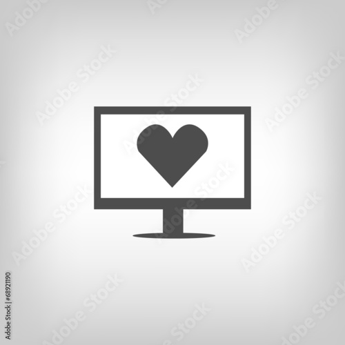 Virtual love sign