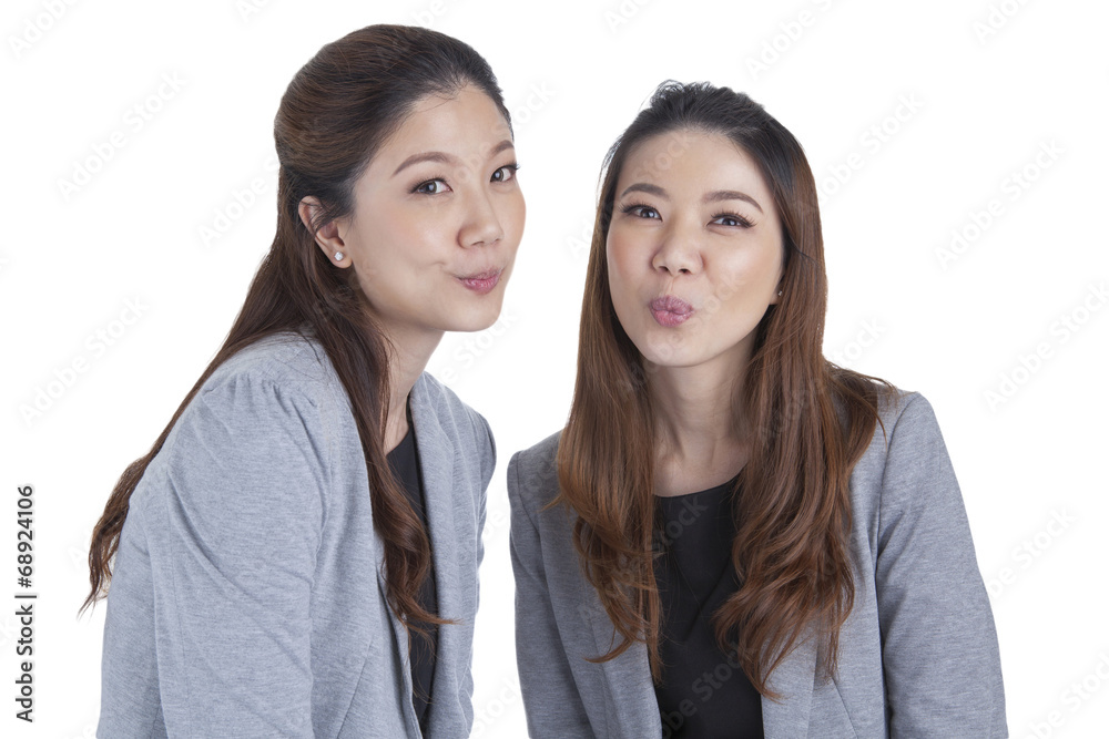 Portrait beautiful businesswomen smiling Portrait beautiful businesswomen smiling