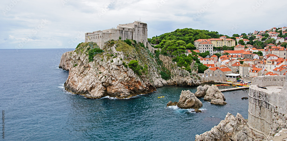 Fototapeta premium Twierdz Lovrijenac Dubrovnik