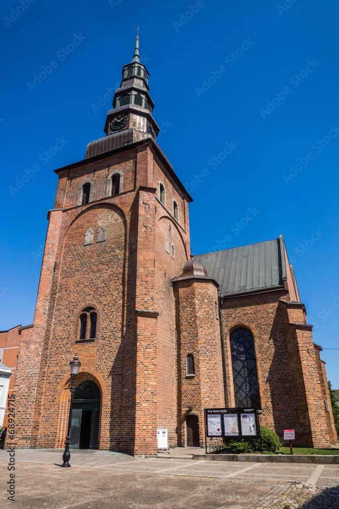 St.Maria's Church in Ystad, Sweden.