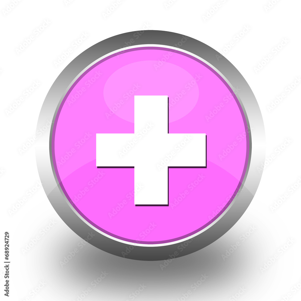 Obraz premium ICONES RONDES COLLECTION ROSE