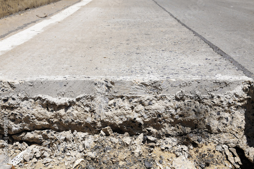 layer of cutting road