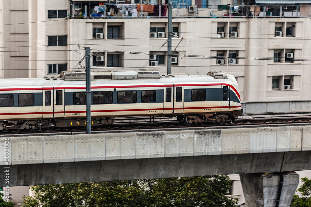 Naklejka premium Public transport