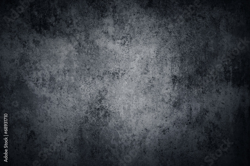 Black textured concrete wall background © Stillfx