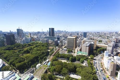 ［東京都市風景］春日町より東京都心全景を望む-005