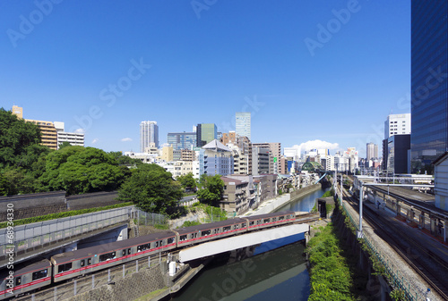 ［東京都市風景］お茶の水駅（聖橋からの眺め）-527 photo
