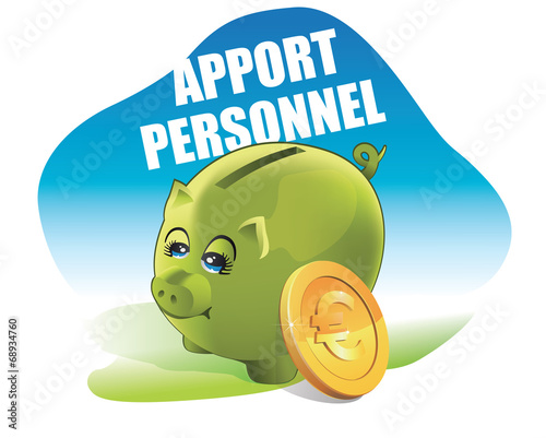 apport personnel - financement