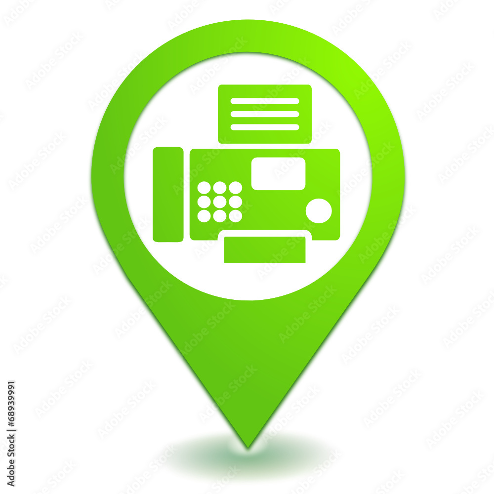 fax contact sur symbole localisation vert fax contact sur symbole localisation vert
