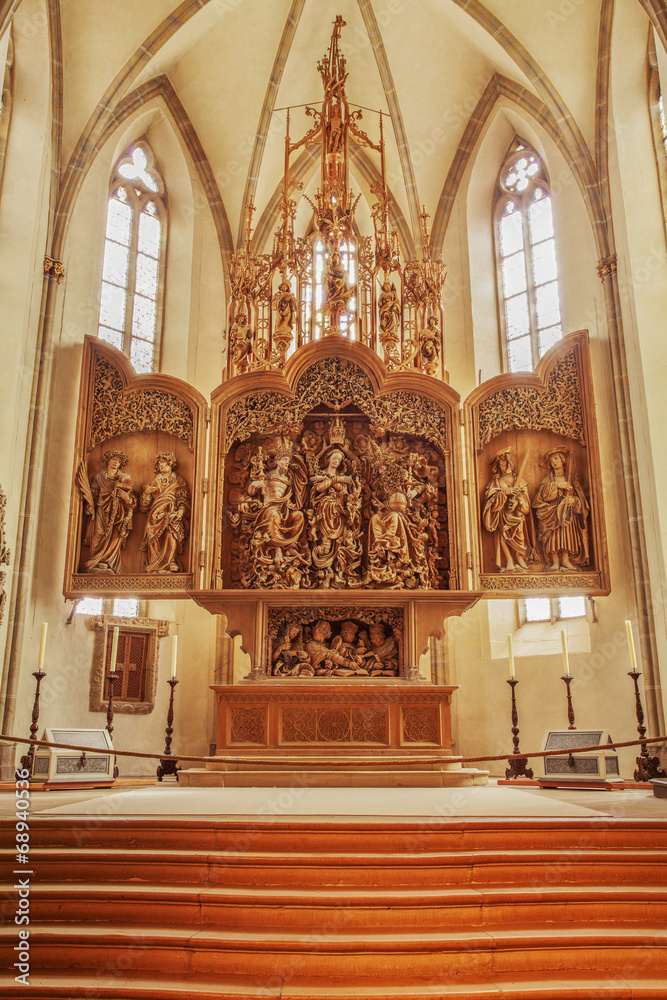 Fototapeta premium Altar, Stephansmünster, Breisach