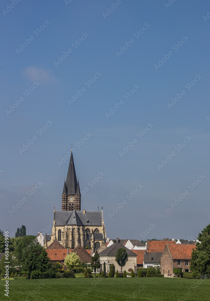 They abbey of village Thorn in Limburg