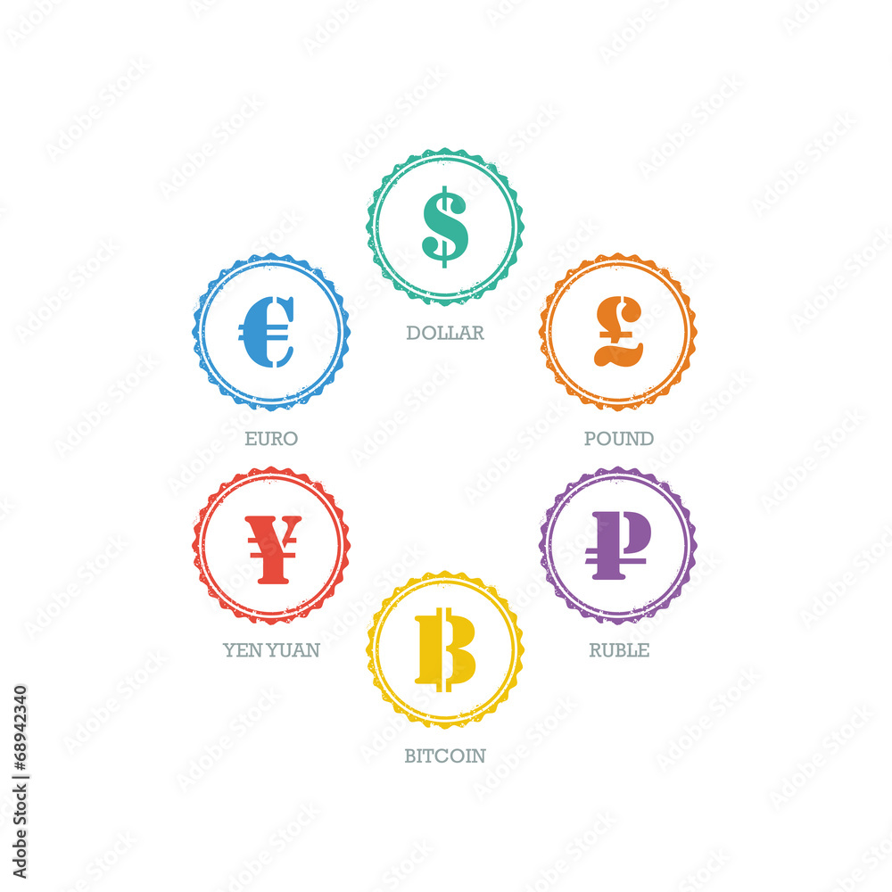 Euro Dollar Yen Yuan Bitcoin Ruble Pound Mainstream currencies Euro Dollar Yen Yuan Bitcoin Ruble Pound Mainstream currencies