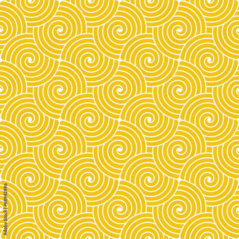 Seamless repetitive vector curvy waves pattern background Seamless repetitive vector curvy waves pattern background