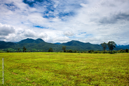 Countryside in northern Thailand